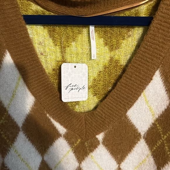 NWT Free People Sweater Vest S - Picture 6 of 7